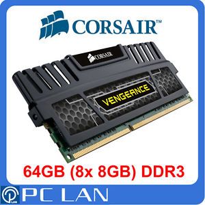 Memória Corsair 1866Mhz - DDr3 Vengeance 64GB Kit (8 x 8G)