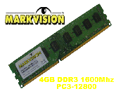 Memória Markvision 1600Mhz - DDr3 C/ 4Gbs