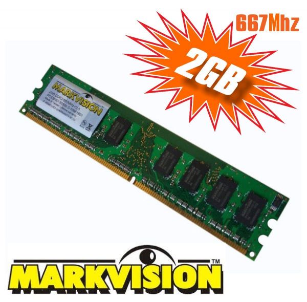 Memória Markvision 667Mhz - DDr2 C/ 2Gbs